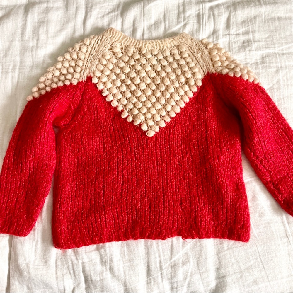 Bobbie Brooks Mohair Wool Vintage Pullover Sweater Made in Italy